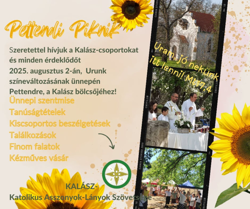 A KALÁSZ idén is augusztusban tartja meg a hagyományos Pettendi ...