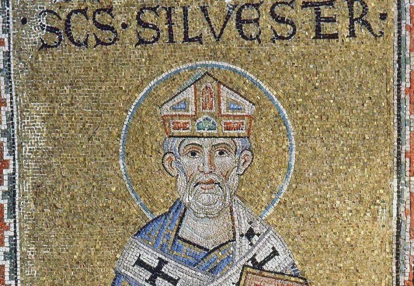 Aki megkeresztelte Konstantin császárt – Szent I. Szilveszter pápa ...