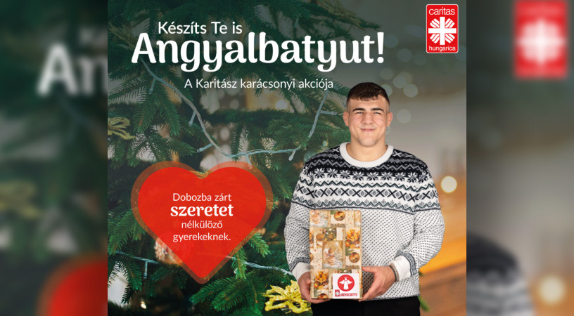 Angyalbatyu – Elindult a Katolikus Karitász országos ajándékgyűjtési akciója