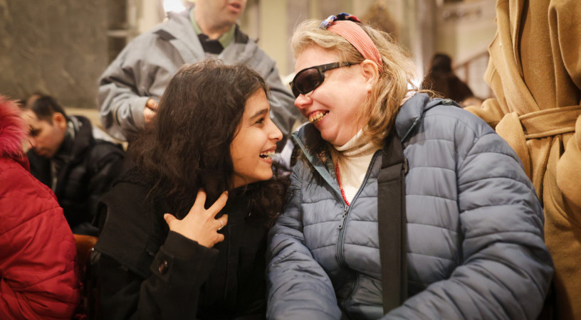 Mindenki kihagyhatatlan – Látássérültek adtak karácsonyi műsort Budapesten