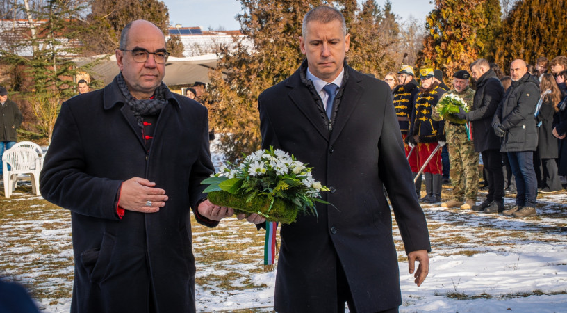A doni hősökre emlékeztek Szombathelyen