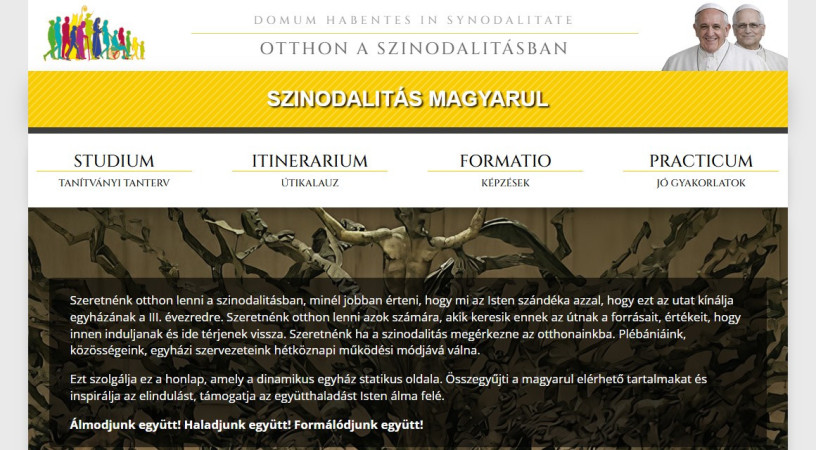 A kanapékereszténység ellen – Elindult a <i>szinodalitas.hu</i> honlap