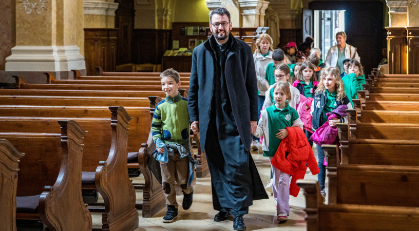 Szent Benedekre emlékeztek Tihanyban égi születésének ünnepén