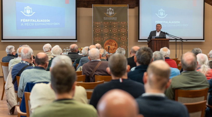 Terveink kontra az élet kiszámíthatatlansága – Zárul a Pécsi Egyházmegye férfitalálkozóinak sora