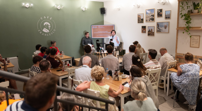 A kereszténydemokrácia XIII. Leótól napjainkig – Darabos Ádám és Jancsó András a Café Francescóban