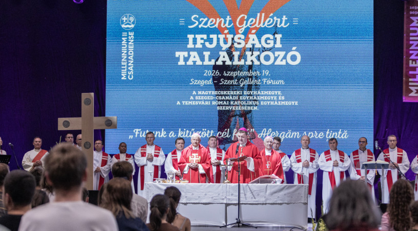 A cél maga Jézus – Három ország fiataljai közösen készültek a csanádi püspökség millenniumára
