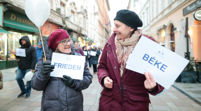 Helyet hagyni a másiknak – A béketeremtés lehetőségéről